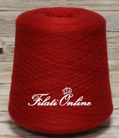 WVM110rn filato in puro merino extrafine LANA GATTO Harmony rosso Natale