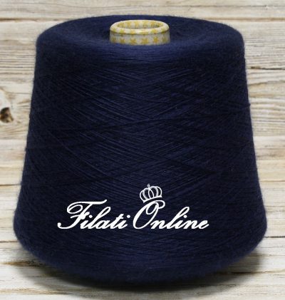 WVM110bm filato in puro merino extrafine Tollegno Harmony blu marino