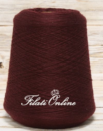 WVM110br filato in puro merino extrafine LANA GATTO Harmony bordò