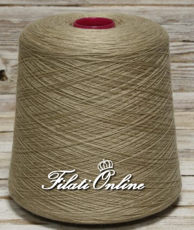 WVMb109 filato in puro merino beige e bordò Botto Giuseppe beige