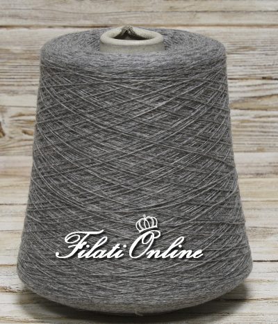 WS105gm Filato in puro cashmere grigio medio Papi Fabio
