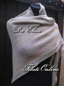 Elisa Abbate Filato merino a due capi, e filato viscosa missoni multicolore