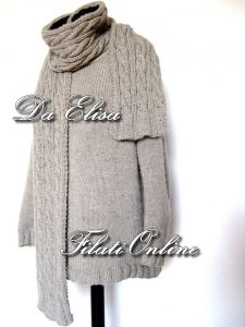 Elisa Abbate Filato stoppino misto alpaca a ferri n 4,5