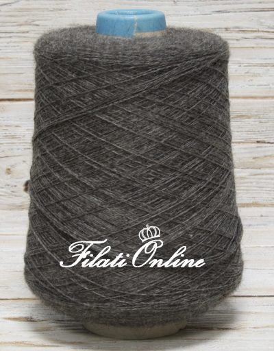 WP150G Filato di pura alpaca grigio melange 1005gr 56,28€ - Disponibili altre rocche