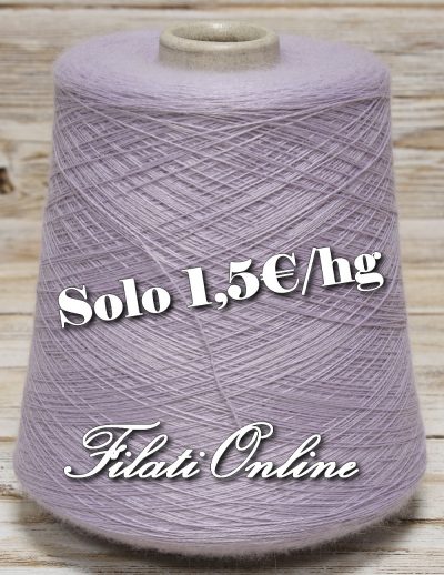 WVMO105L Filato misto merino lilla 505gr 7,58€ - 465gr 6,98€ - 545gr 8,18€ - 550gr 8,25€ - 1160gr 17,40€ - 620gr 9,30€ Disponibili altre rocche
