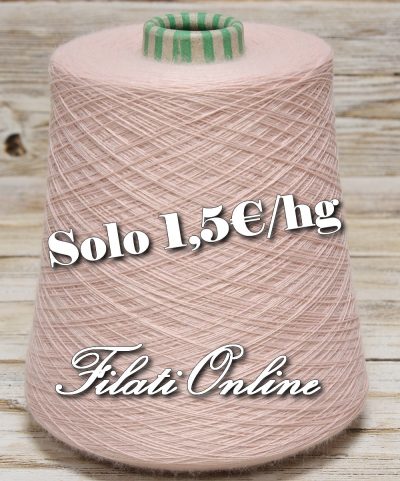 WVMO105R Filato misto merino rosa antico 590gr 8,85€ - 500gr 7,50€ - 675gr 10,13€ disponibili altre rocche