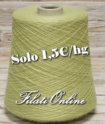 WVMO105V Filato misto merino verde