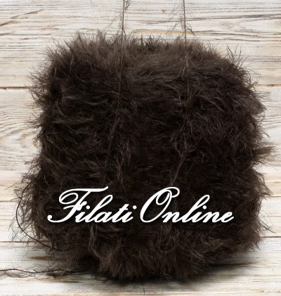 P155m Filato pelliccioso morbidissimo marrone